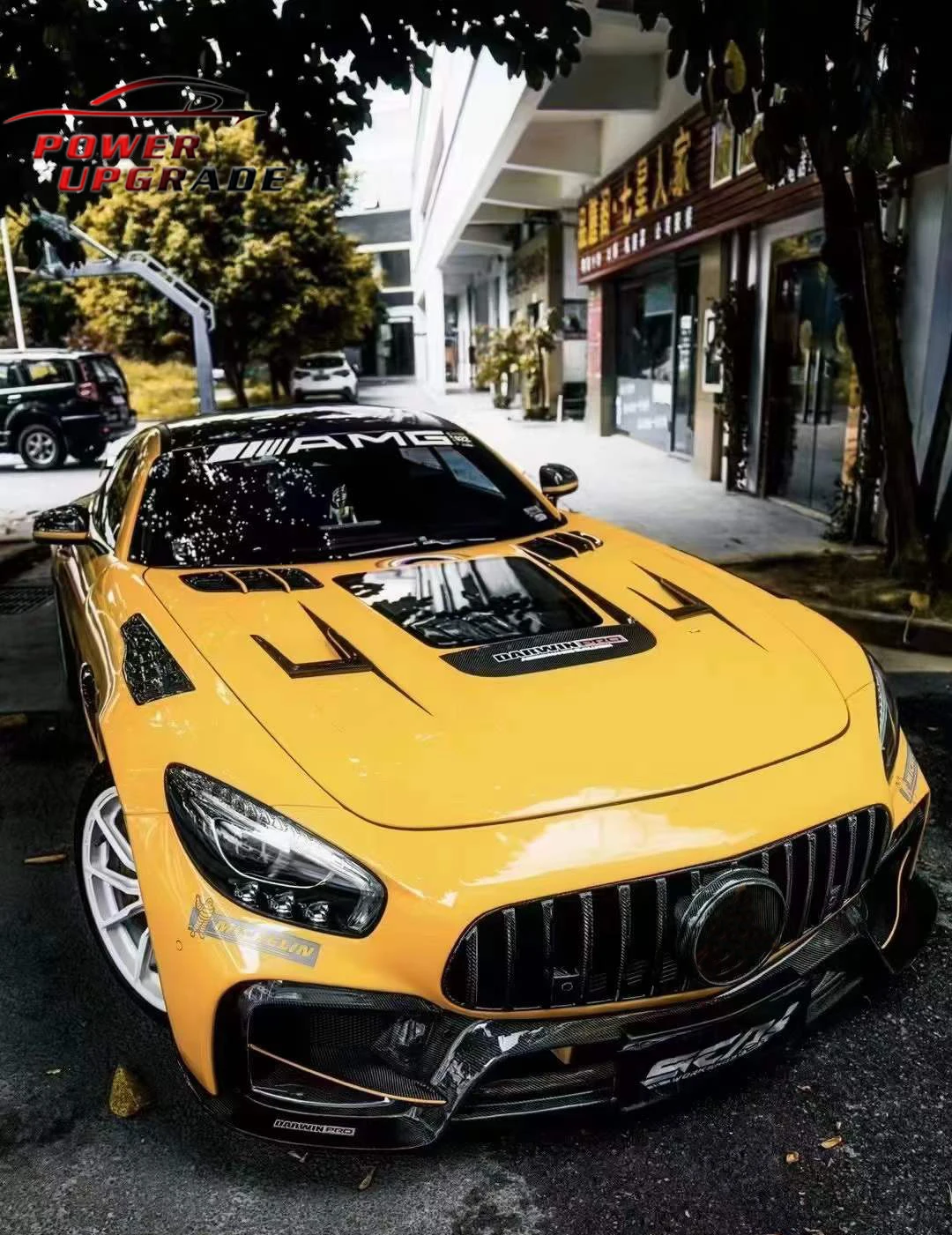Боди из углеродного волокна для Mercedes Benz 2014-2019 Amg GT C190 GTC GTS
