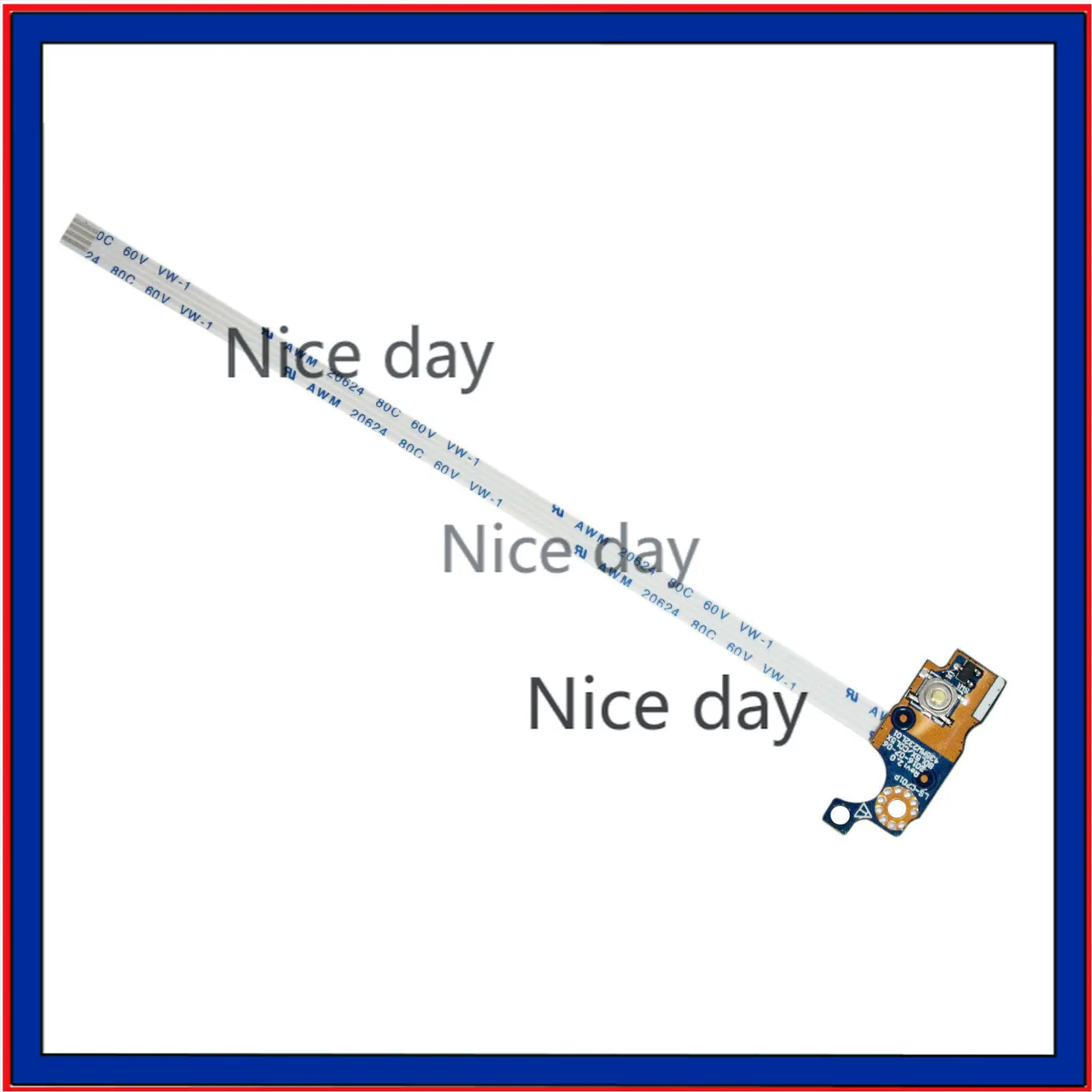 Плата кнопки питания для ноутбука с кабелем HP 15-AY 15-AC 15-A 15-AF Series 435MW232L01