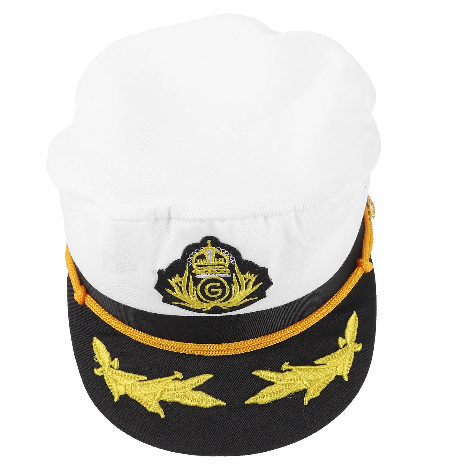 

Adult Sailor Captain Hat Captain Yacht Hat Captain Boat Hat Cosplay Captain Hat