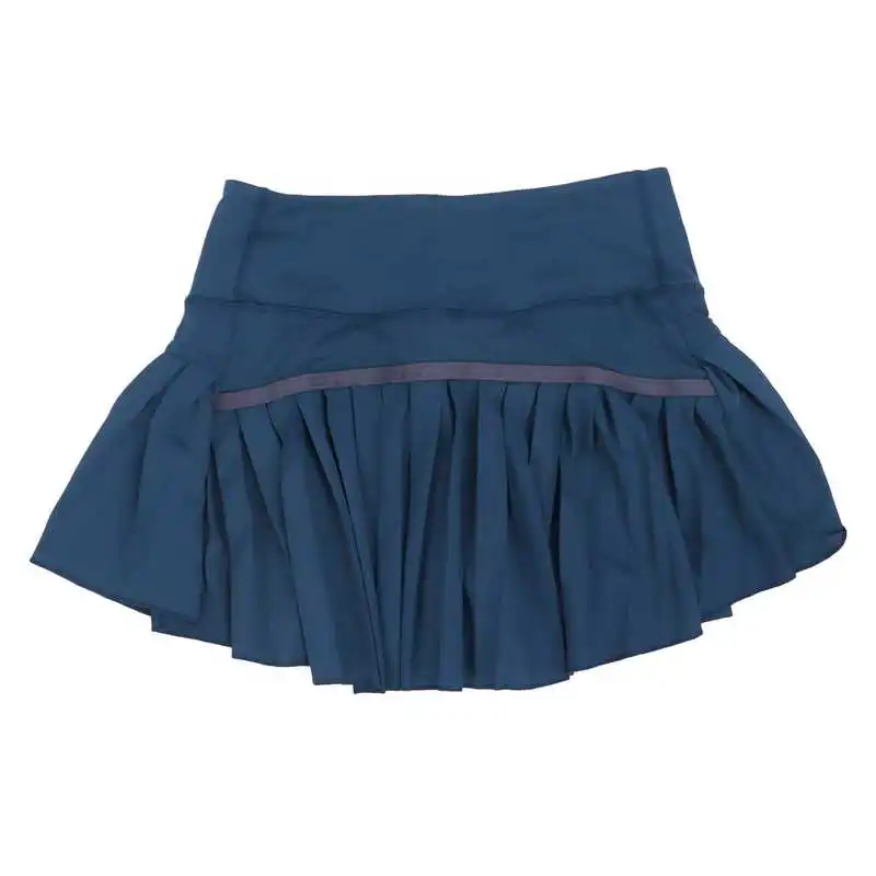 

Body Shape Health Care Portable Easy Girls Pleated Skirt Fashionable Inter Shorts Elastic Workout Sports Skirt with Pockets