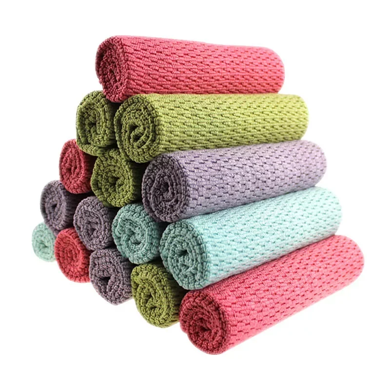 

2022New Microfibre Wipes Table Window Tools Easy Cleaning Absorbent Portable Kitchen Towel 1 PC Cleaning Cloth