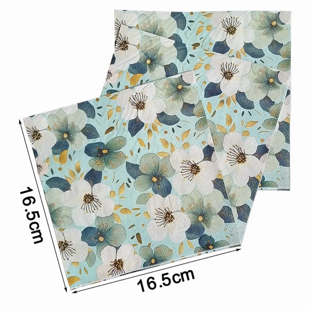 

Одноразовые бумажные салфетки с принтом 20 шт