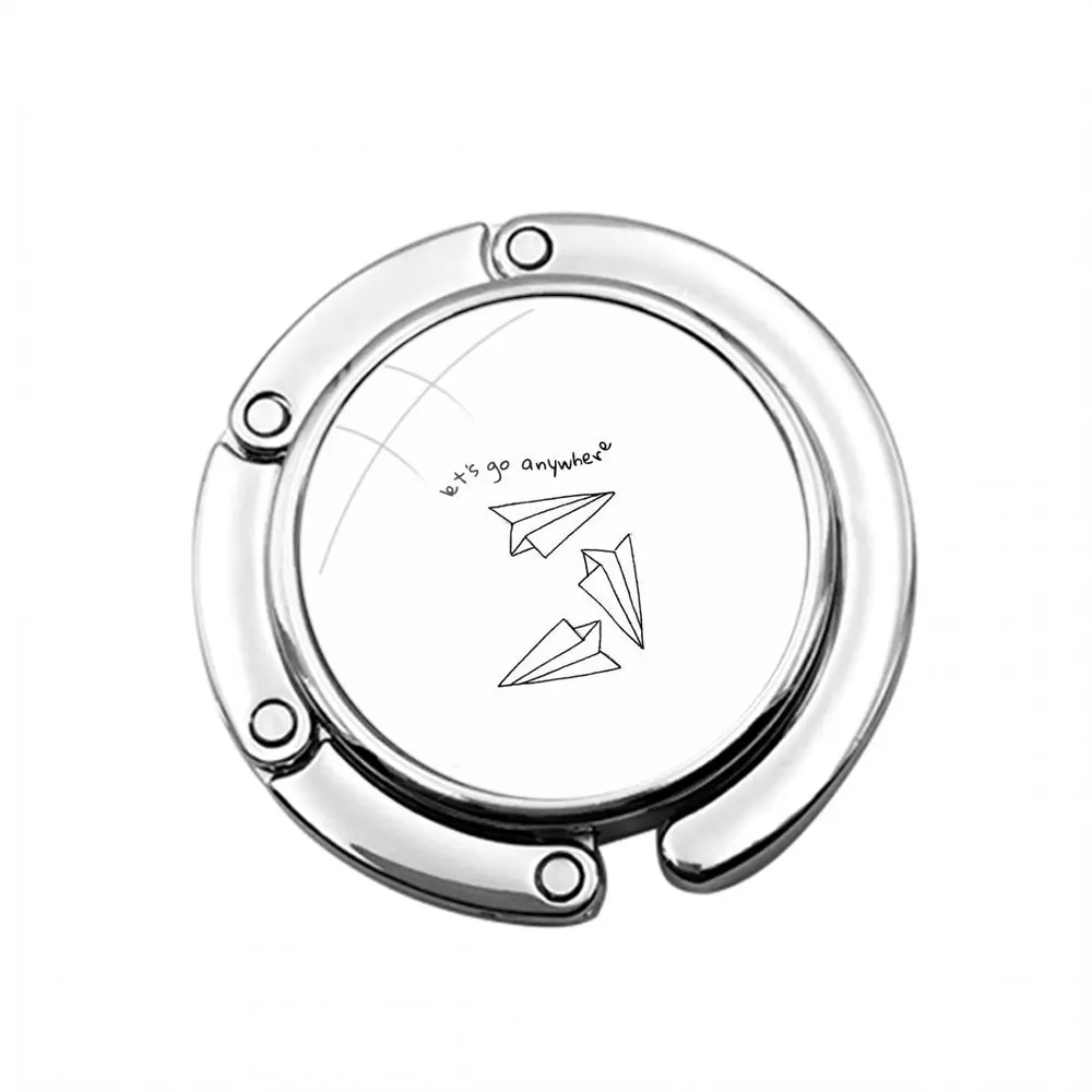 Складной крючок для кошелька Женская настольная Сумочка складной декоративный