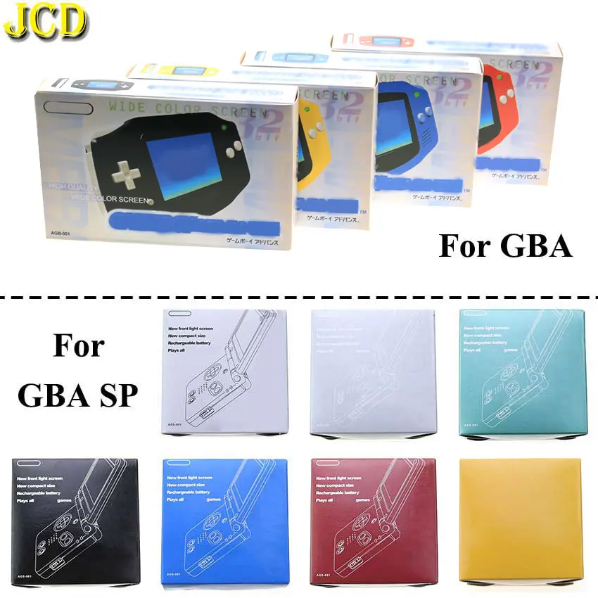 

JCD For GBA SP Game Console New Packing Box Carton For GBA Packaging Protect box