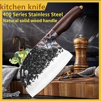 hand forged stainless steel butcher knife professional multi functional kitchen knife exquisite bone chopper slicing knife