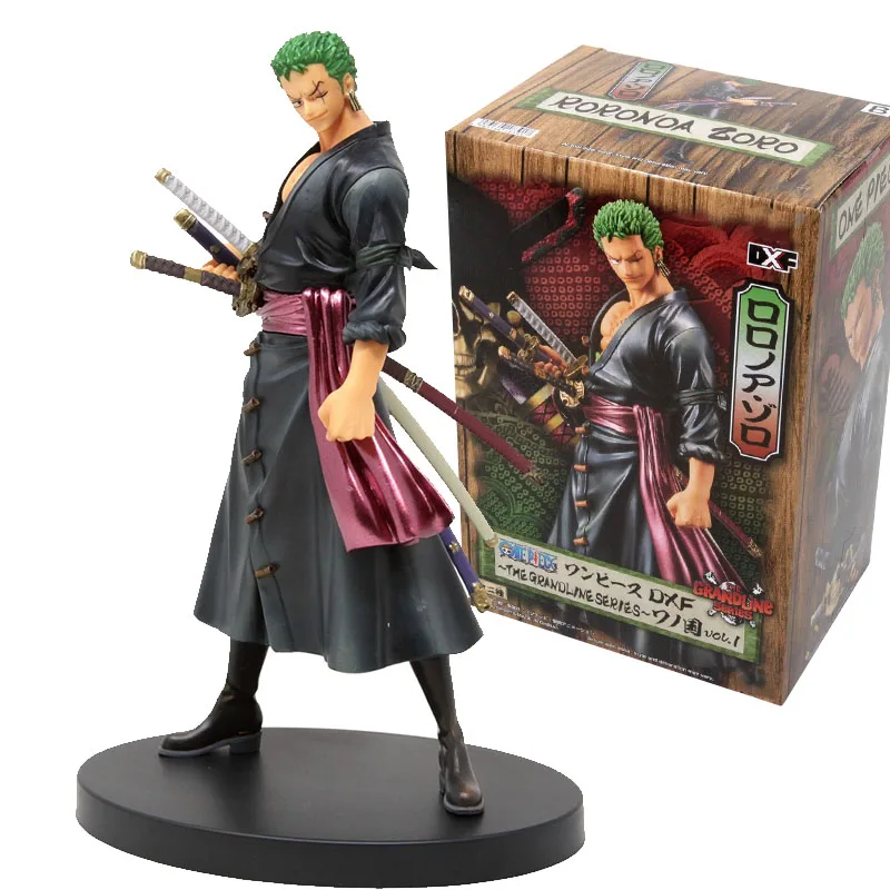 DXF ONE PIECE THE GRANDLINE SERIES WANO KUNI VOL. 1 RORONOA ZORO Anime Action Collection Figure Model Collectible Toys