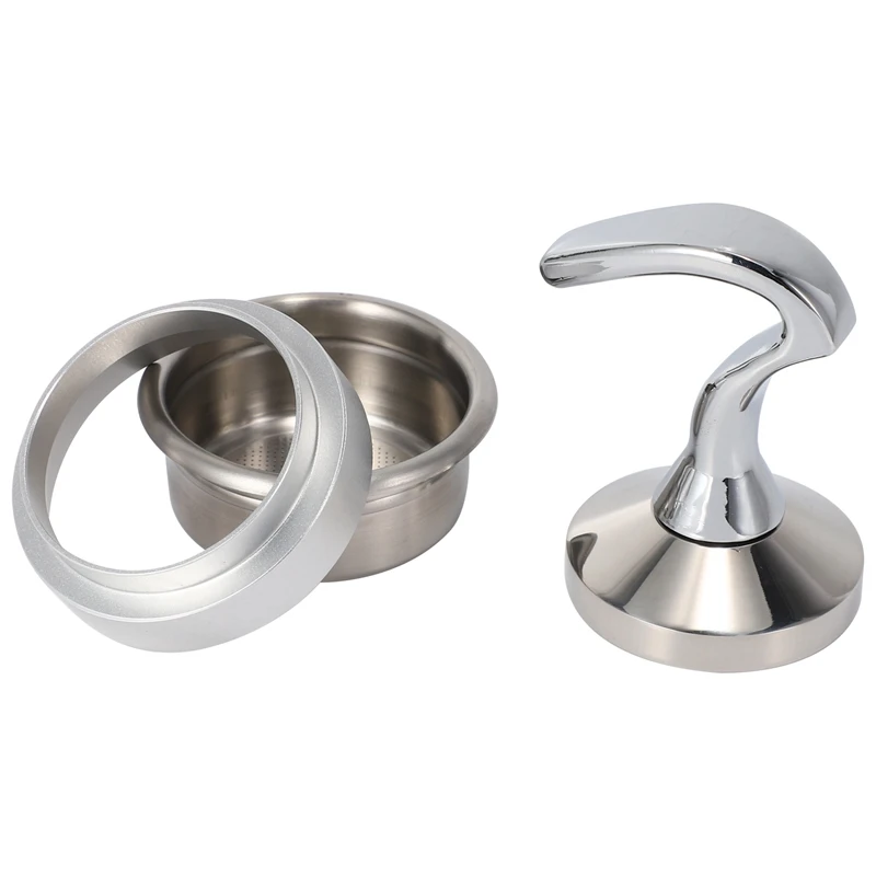 

58Mm Ring Brewing Bowl Coffee Powder Coffee Tamper For Espresso Barista Funnel Portafilter For Breville Delonghi