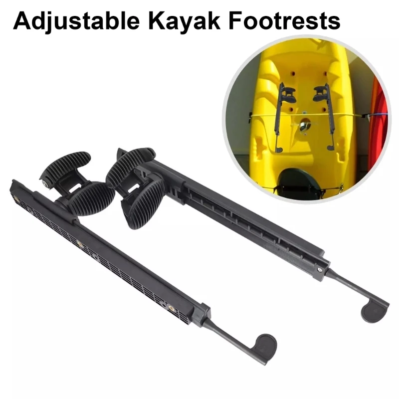 Каяки Регулируемая подставка для ног Каноэ Подставка Подножка Распорка Открытая
