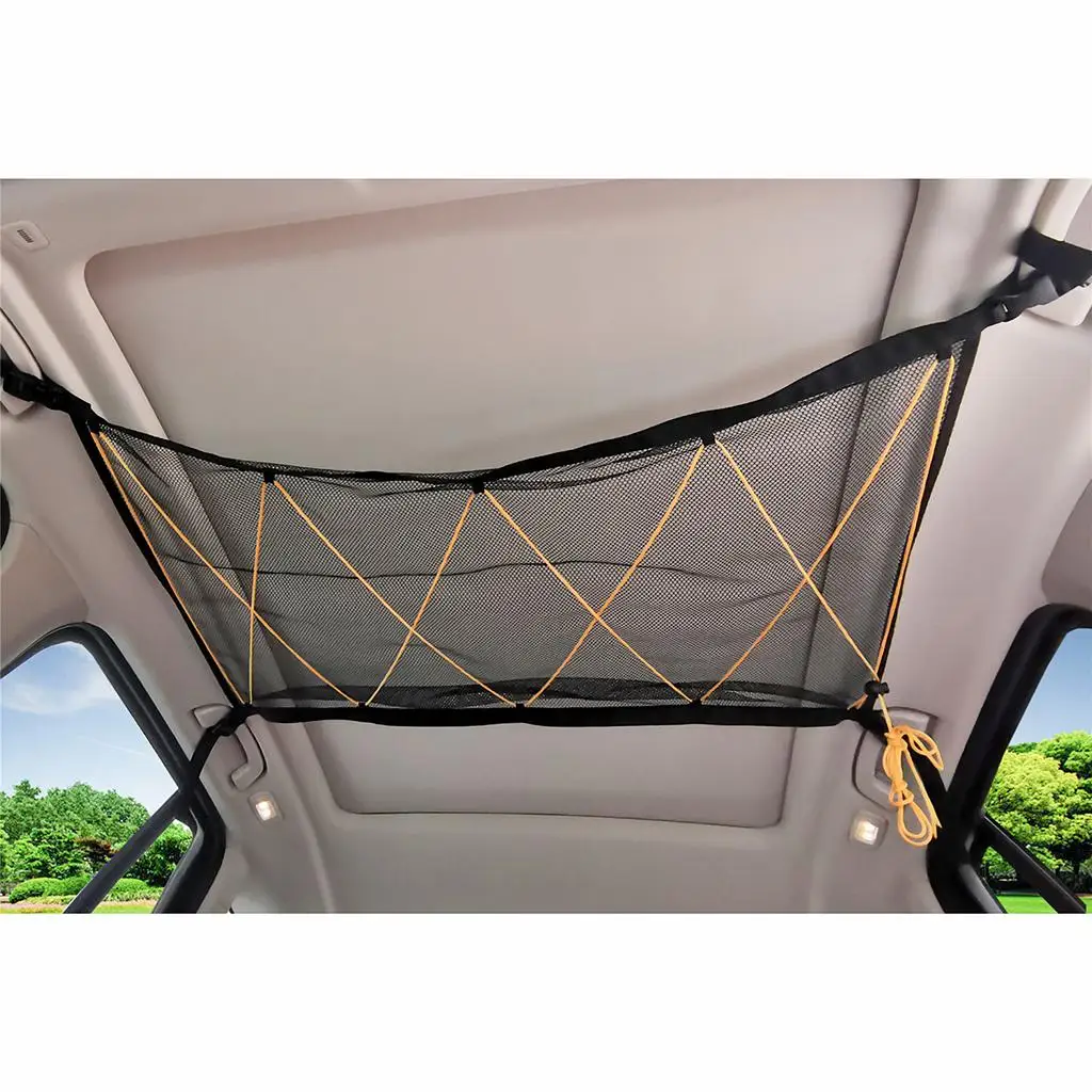 

Сетчатая Сумка Для фургона, эластичная сетка на крышу автомобиля 35 х25 см