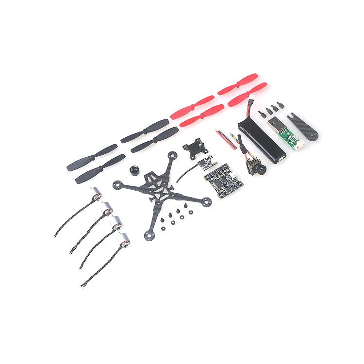 

Happymodel Trainer90 1S Micro Brushless FPV Quadcopter PNP Kit 0706 Motor/Fusion X3 flight controller/600TVL 25MW VTX FRSKY RX