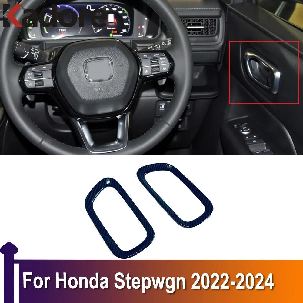 

Для Honda Stepwgn 2022-2024, крышка ручки передней двери, защитная наклейка, аксессуары, Стайлинг автомобиля, 2 шт.