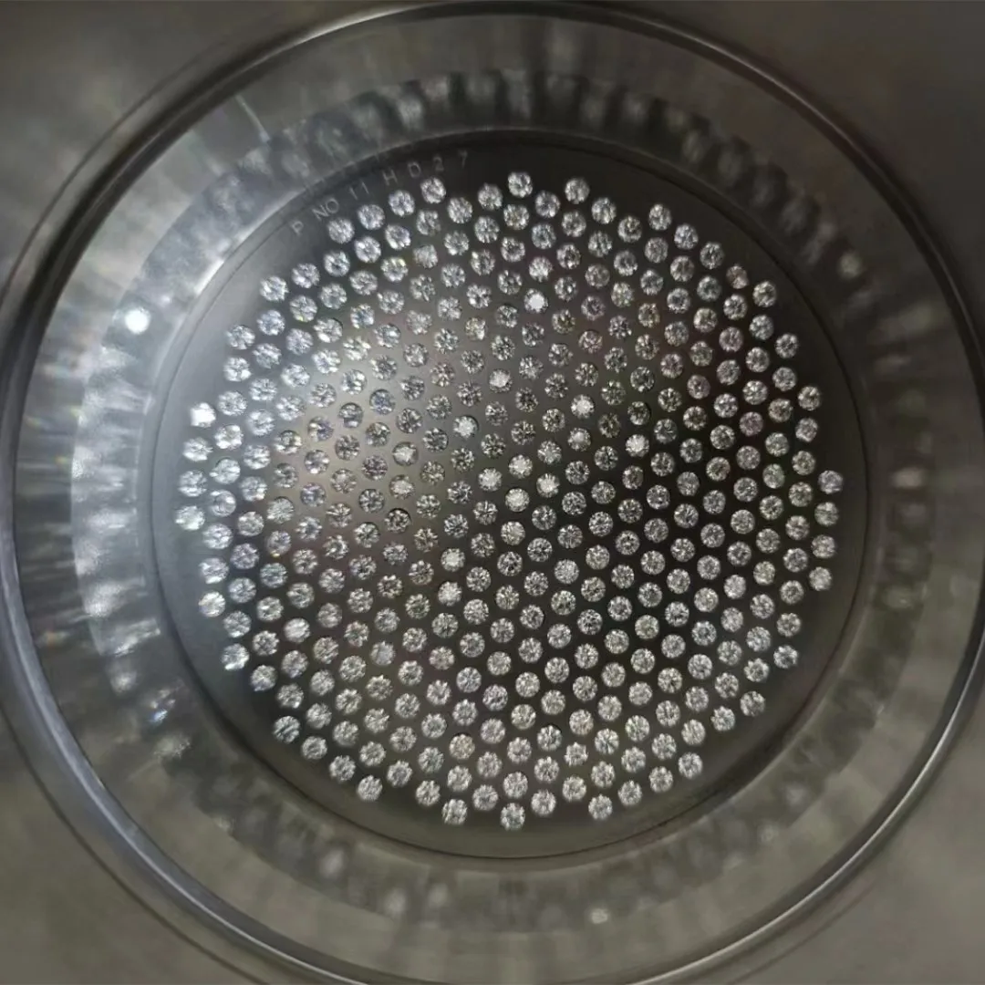 2 Pcs/Lot Natural Diamond Gemstone 0.3 Carat Loose Gemstone Pendant Necklace Earring Ring Men Women Jewelry Valet Setting