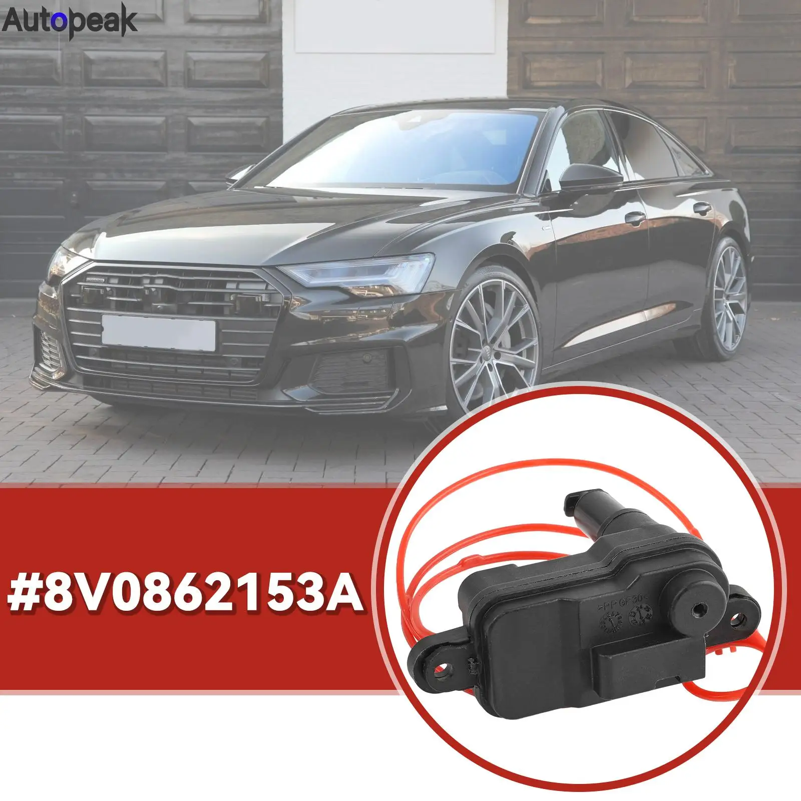 

8V0862153A автомобильный топливный наполнитель, клапан дверного замка, привод управления для Audi A1 A7 A8 Q3 Q7 A3 S3 A4 A6 RS3 8V0862153B 8V0862153