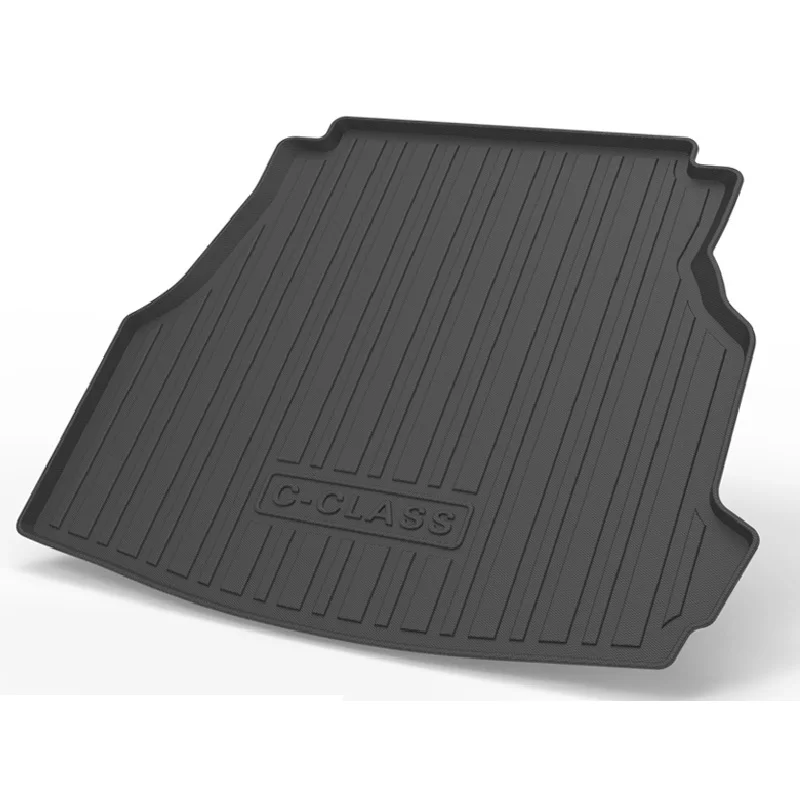 Car Cargo rear trunk mat For Mercedes Benz C class W206 2023 2022 C200 C220 C260 Styling Anti-slip Mat Floor mat accessories