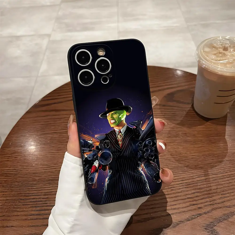 Чехол для телефона Jim Carrey Master Of Art Mask Iphone 15 Pro Max 14 16 Plus 13 Mini 11 12 Xr X Xs 7 8 задняя крышка