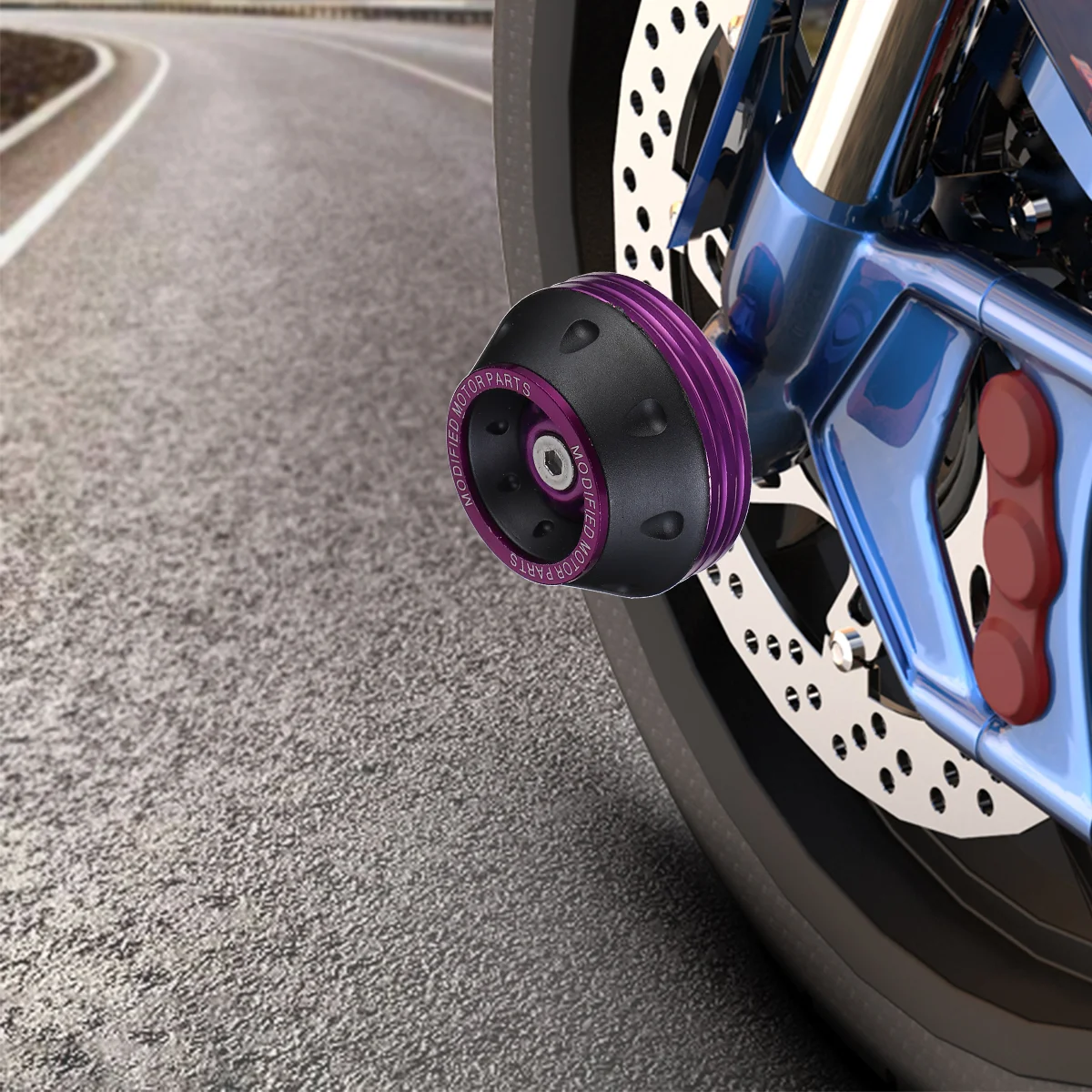 

Wheel Fork Crash Slider Motorcycle Protector Rear Front Motorbike Cap Frame Guard Axle Proof Explosion Anti Pad Protection