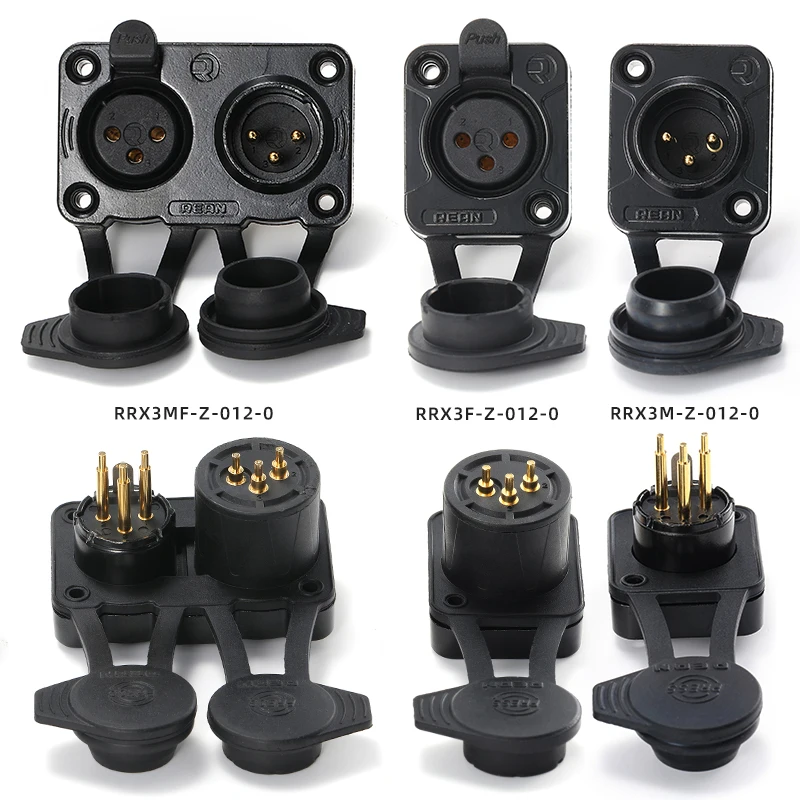 Оригинальный герметичный наружный 3-контактный разъем Neutrik's REAN XLR