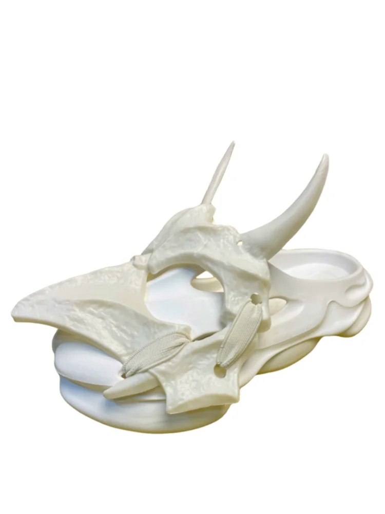 Сандалии Yaksha мужские с дырками босоножки на толстой подошве уличные тапочки в