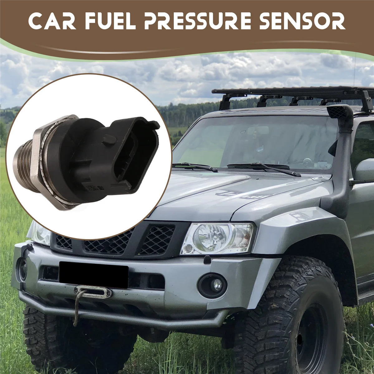 Датчик давления в топливной рампе 0281006244 Для Nissan Navara Patrol ZD30