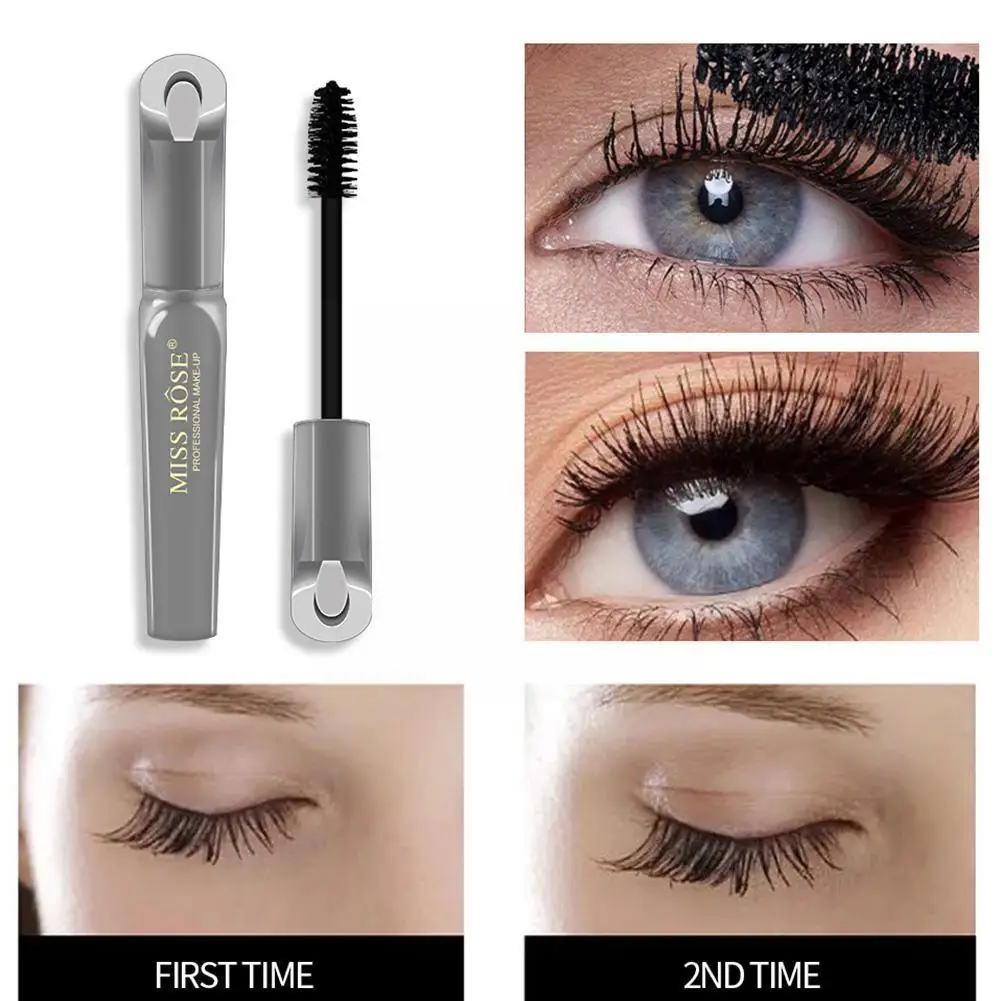 

Waterproof Rimel 4D Silk Fiber Lash Mascara Effet Faux Cils Rimel For Eyelash Extension Black Thick Eye Lashes Curler Cosme U4J6