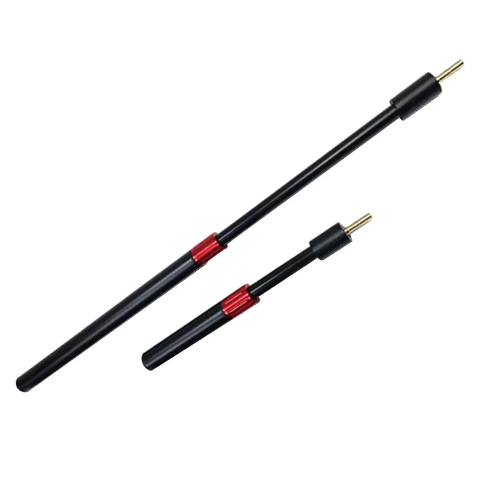 

2 Pieces Billiards Cue Extension Billiard Connect Shaft Professional Telescopic Snooker Pool Cue Extender Cue Joint Accessories