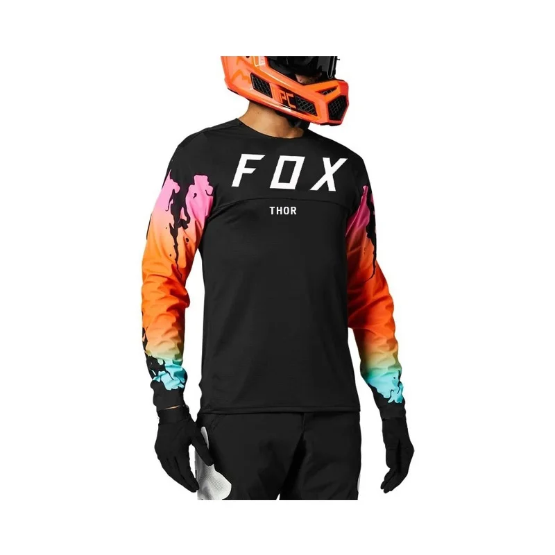 

Enduro MTB Cycling Sleeve Cycling Jersey Downhill Shirt Camiseta Motocross T-shirt Mx Mountain Bike Clothing Fox Thor Mtb jersey