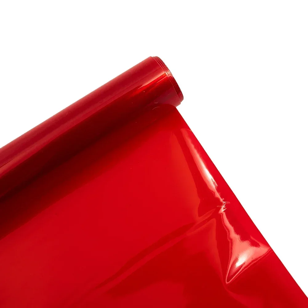 Красная виниловая пленка тинт для автомобильных фар грузовиков фотолампы 12X60