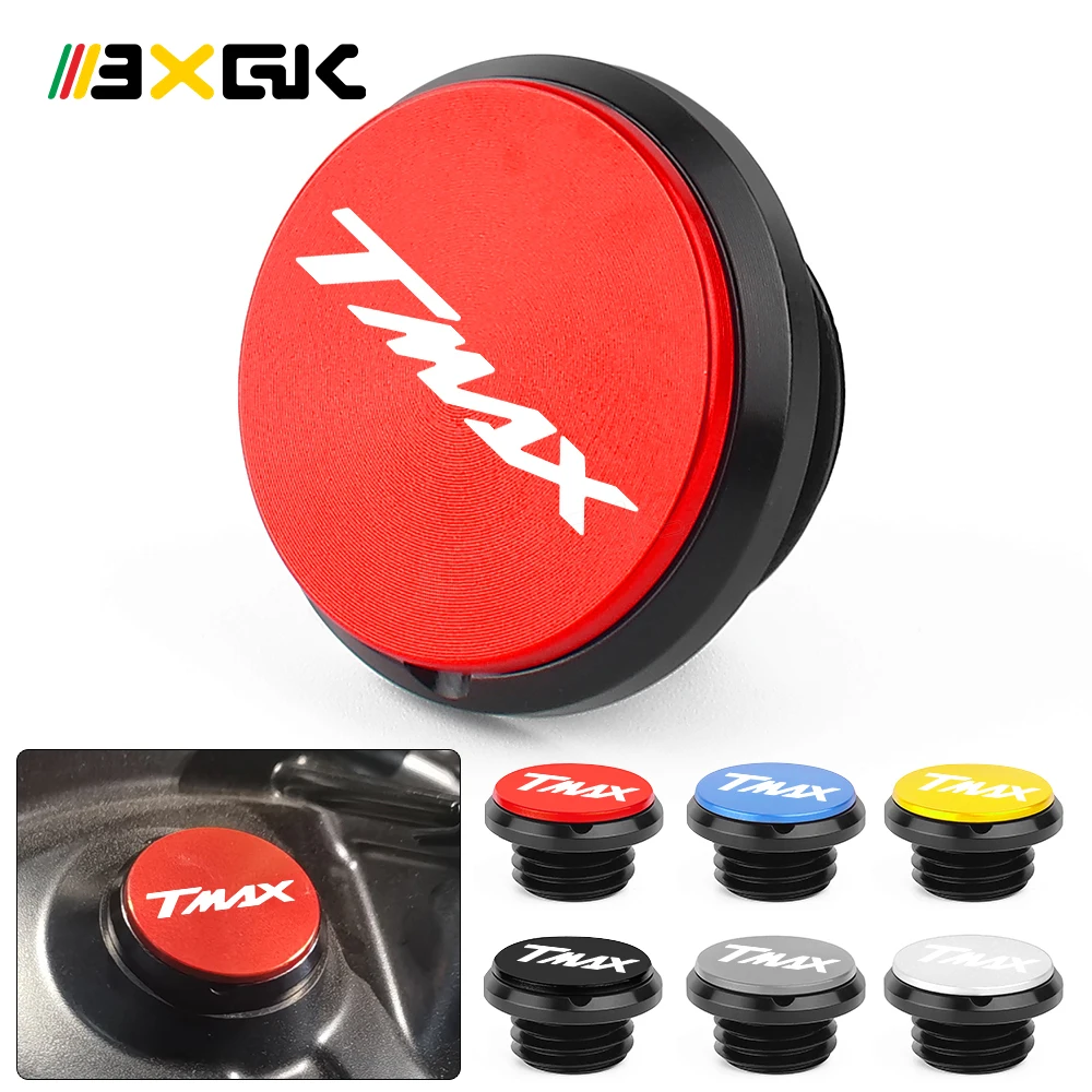 

CNC Motorcycle Engine Oil Filler Cap Sump Plug Cover Screw Tank Cap Bolt Nut For YAMAHA T-Max 500 2004-2011 TMax 530 2013 -2016