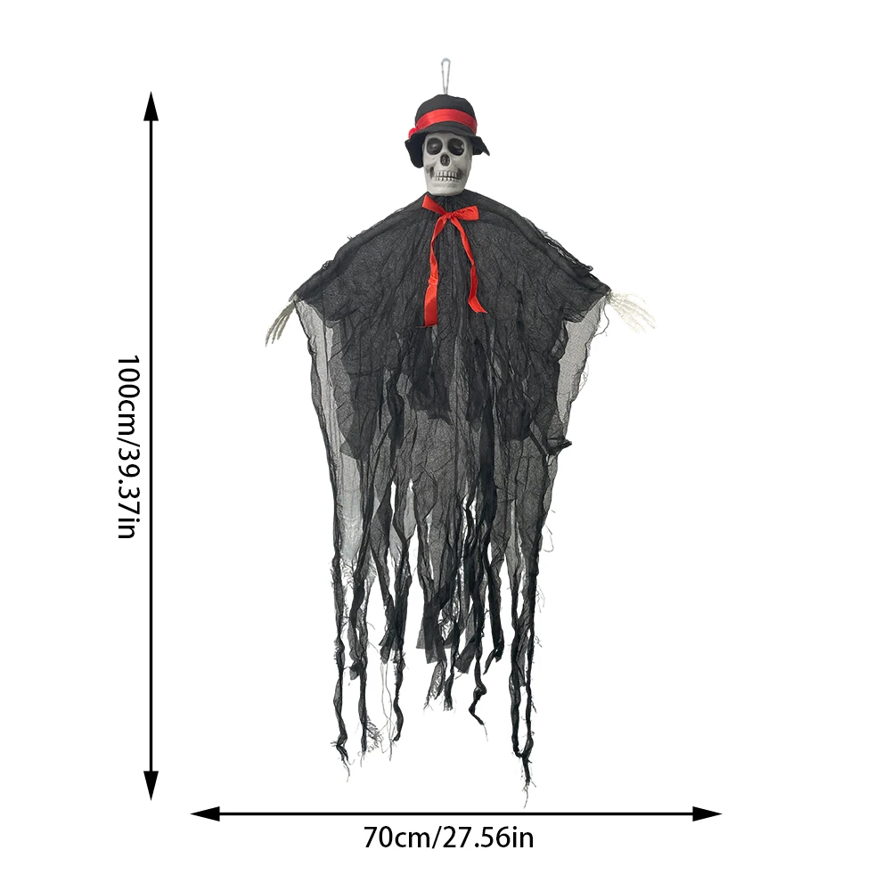 

Украшение скелет и призрак на Хэллоуин