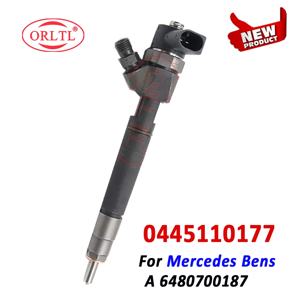 

ORLTL Новый 0445110177 дизельный топливный инжектор OE 6480700287 6480700487 для дизельного двигателя Mercedes-Benz 0 445 110 177