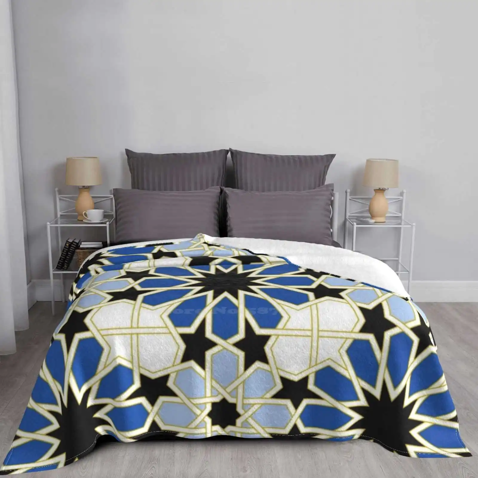 Арабская плитка Iv 1 низкая цена новый принт новинка модное мягкое одеяло арабская