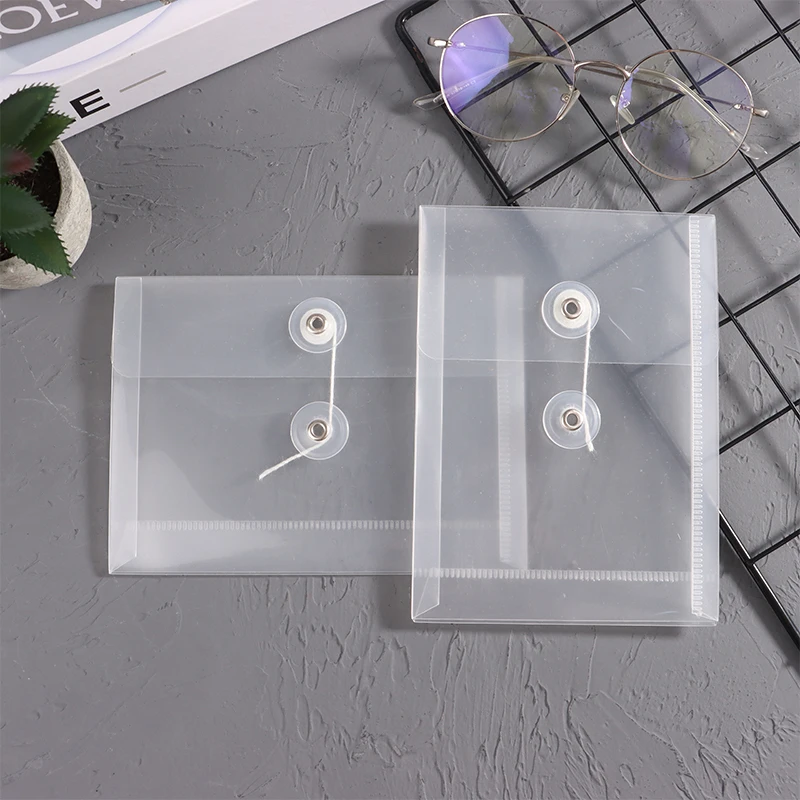 

Мини-сумка для документов размером A6 органайзер для файлов, папок PP, водонепроницаемая прозрачная сумка для хранения школьных и офисных при...