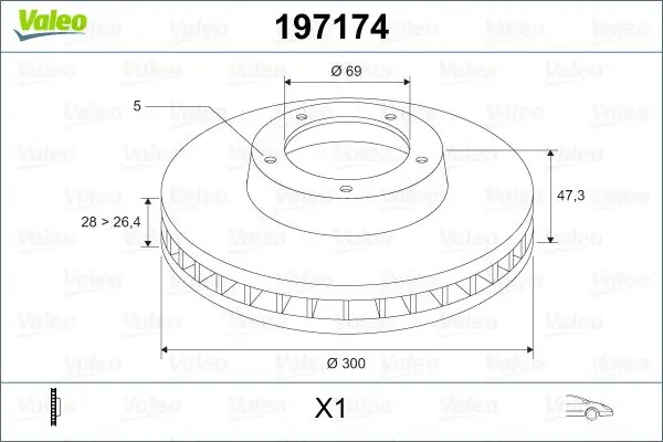 

Store code: 197174 for front brake disc mirror IX35 10 SONATA 05 TUCSON 08 RIO 11 MM