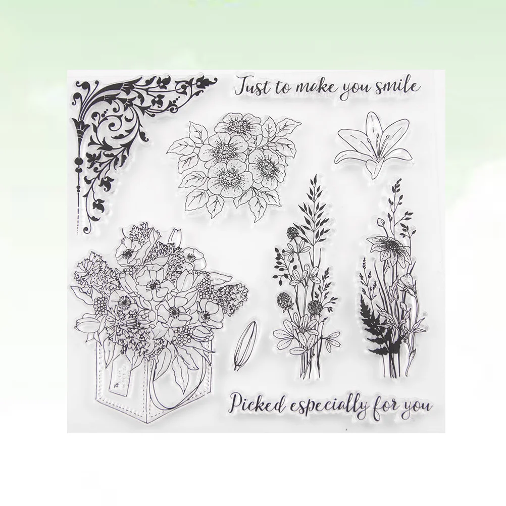 

Clear Stamp Transparent Seal Stamps for DIY Scrapbooking Craft Photo Album Diary Decoration (T1495)