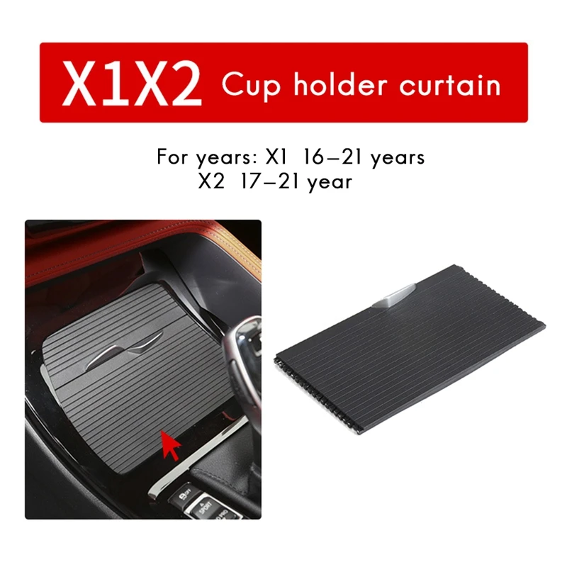 

51169299529 для-BMW X1 X2 F48 F49 F39 2016-2021 подлокотник для консоли Подлокотник подстаканник крышка ящик для хранения раздвижная крышка