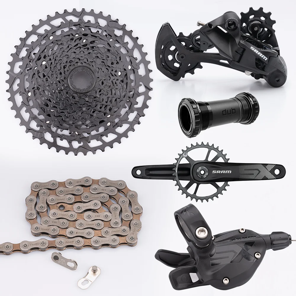 

NEW SRAM SX EAGLE 1x12S 11-50T 12 Speed Groupset Kit Dub Trigger Shifter Derailleur Chain Crankset 12v Cassette bike group