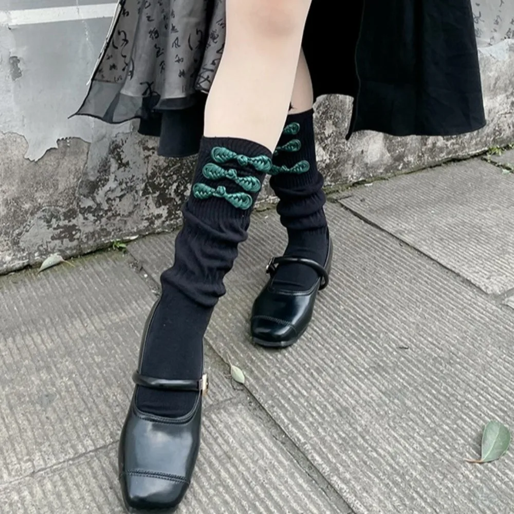 Эластичные носки-трубы в китайском стиле с лягушкой хлопковая уличная одежда