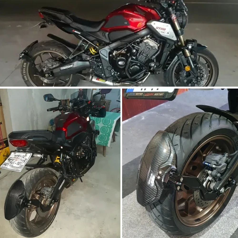 Заднее крыло мотоцикла из углеродного волокна для Honda CBR650R CB650R брызговик колеса