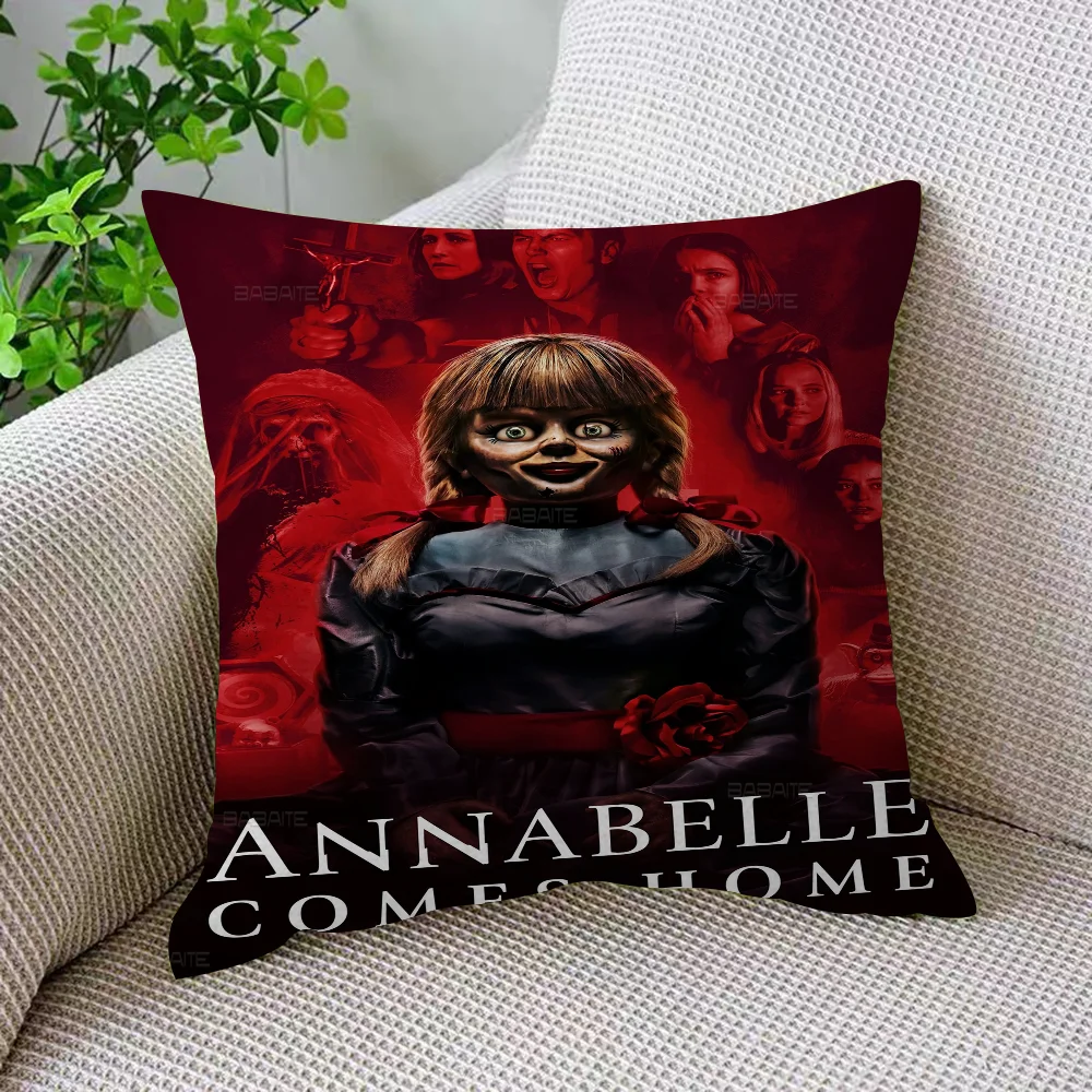 Annabelle Comes Home Подушка Аниме Диван-кровать Голова Наволочка Чехол 45x45 см Мода