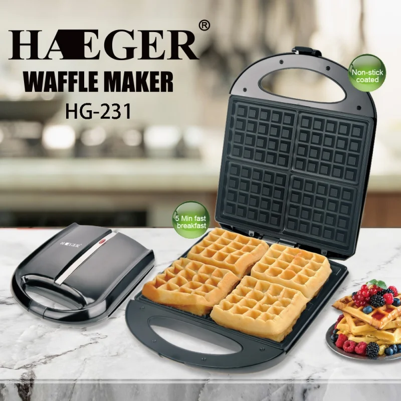 

Многофункциональный Электрический гриль для барбекю, домашняя вафельная машина, хлебопечка, машина для приготовления вафель с 4 пленками, м...