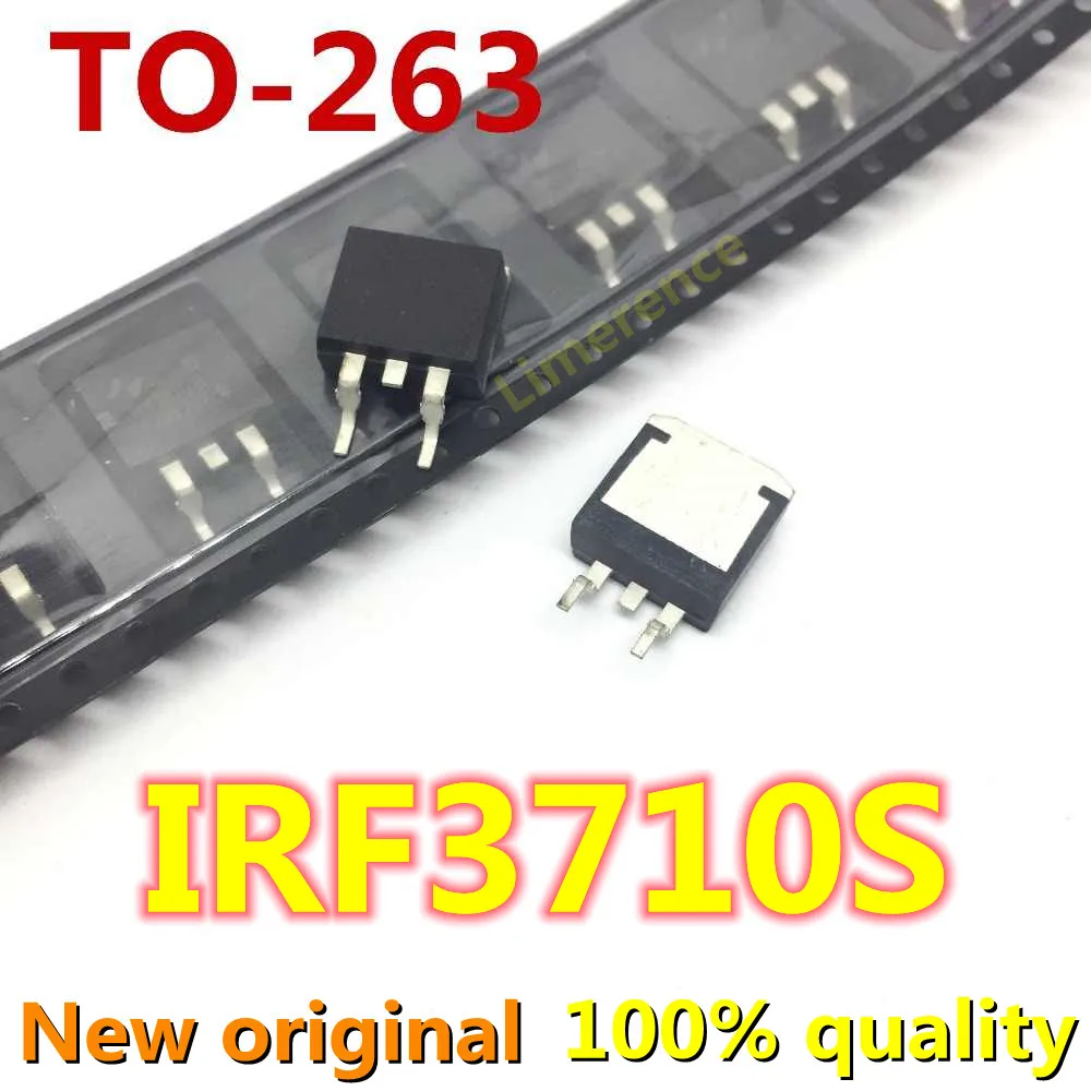 10 шт. IRF3710S TO-263 F3710S 3710S TO263 IRF3710 MOSFET N-CH 100V 57A D2PAK IRF3710STRLPBF 10 шт. IRF3710S TO-263 F3710S 3710S TO263 IRF3710 MOSFET N-CH 100V 57A D2PAK IRF3710STRLPBF