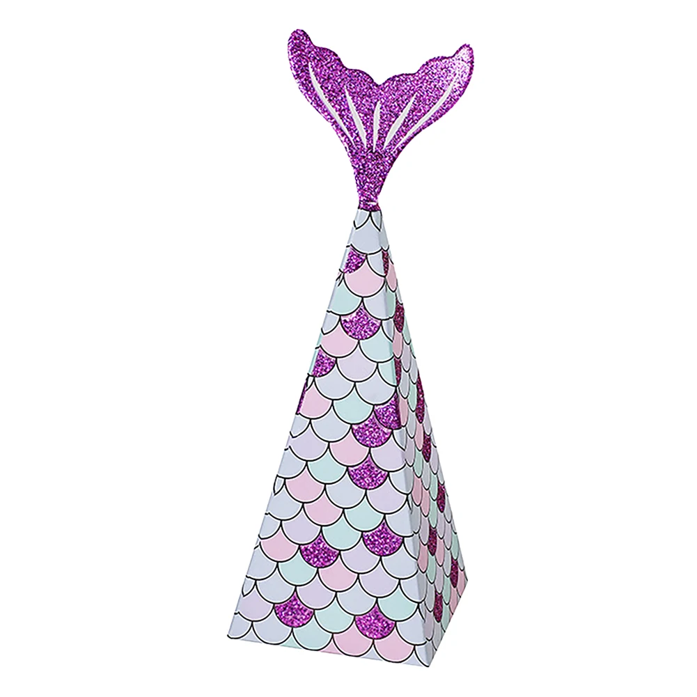 

Candy Box 10 pcs Fish Tail Dessert Handmade Cake Gift Wrapping Party Supplies, For Wedding Party Birthday Anniversary Graduation
