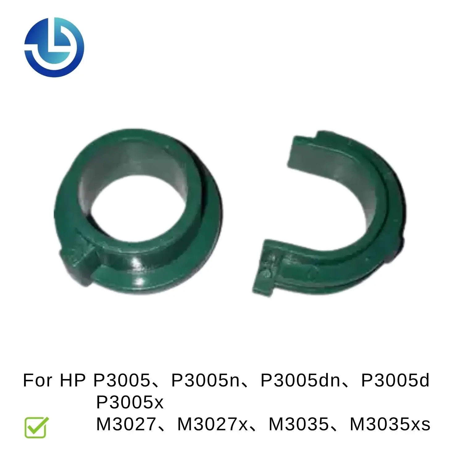 Втулка нижнего ролика для HP P3005, P3005n, P3005dn, P3005d, P3005x, M3027, M3027x, M3035, M3035xs (втулка прижимного ролика) (art.: 3920dafce6328) - 3920dafce6328