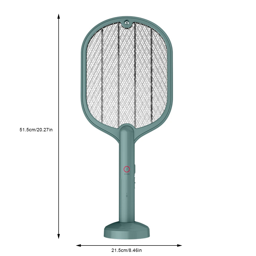 2 в 1 3000 В 3-слойная искусственная ракетка для насекомых перезаряжаемая через USB