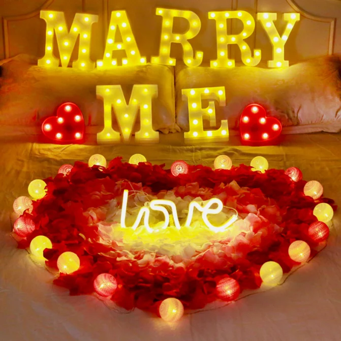 

LED neon light five pointed star ins decorative light small night light
