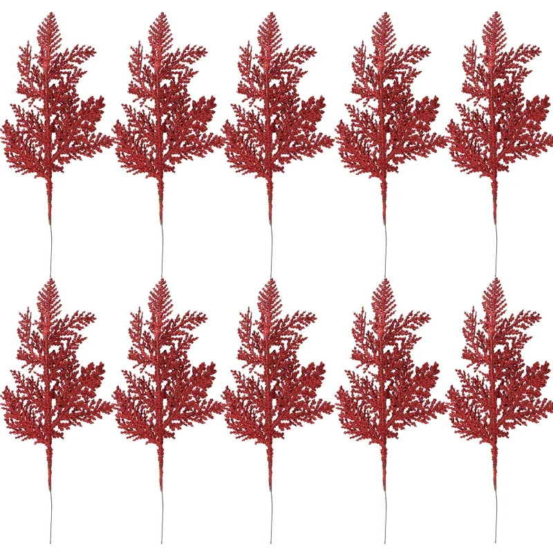 

Искусственные золотые ветки кипариса 5 шт.