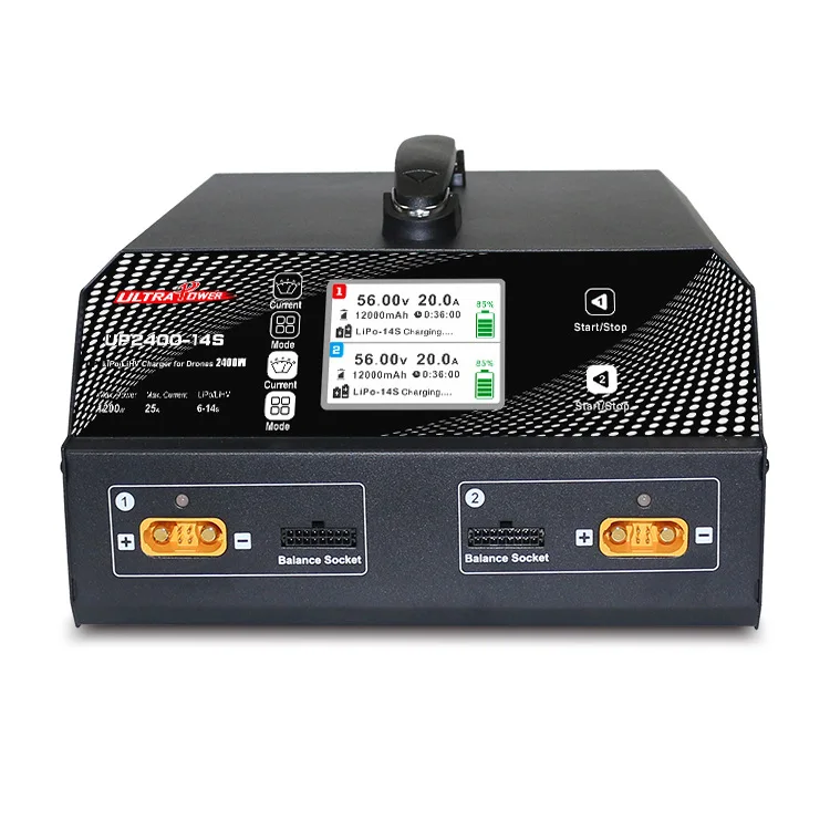 

Ultra Power UP2800 2800W 25A charger UP2800 6-14S LiPo LiHV Balance battery Charger UAV charger