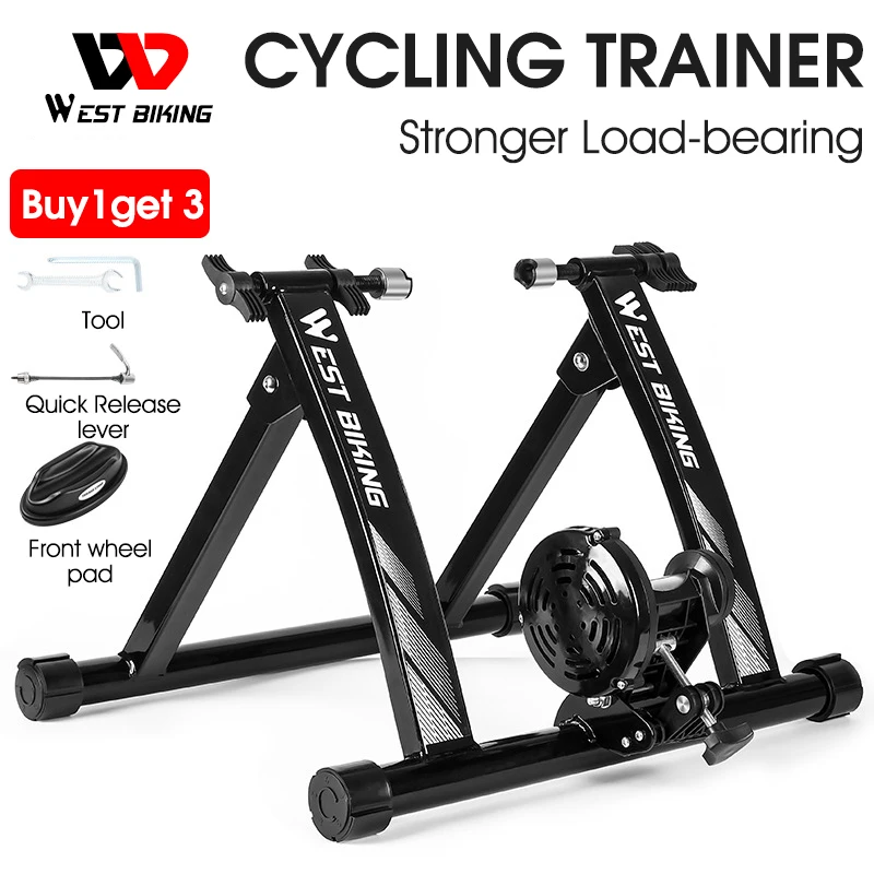WEST BIKING Indoor Exercise Bike Trainer Home Training Magne