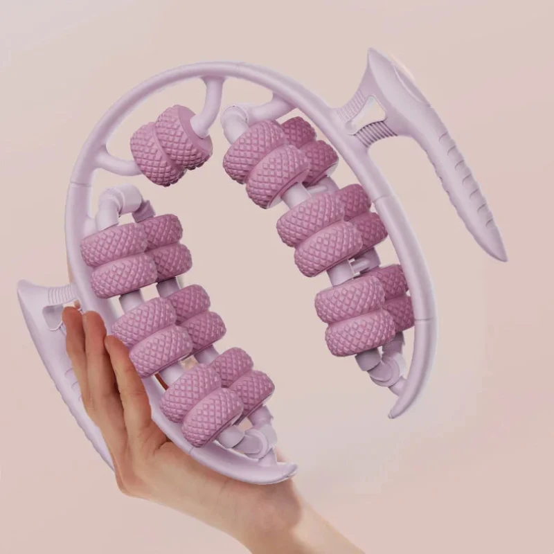 Лидер продаж новейший 26-колесный кольцевой зажим для ног массажер