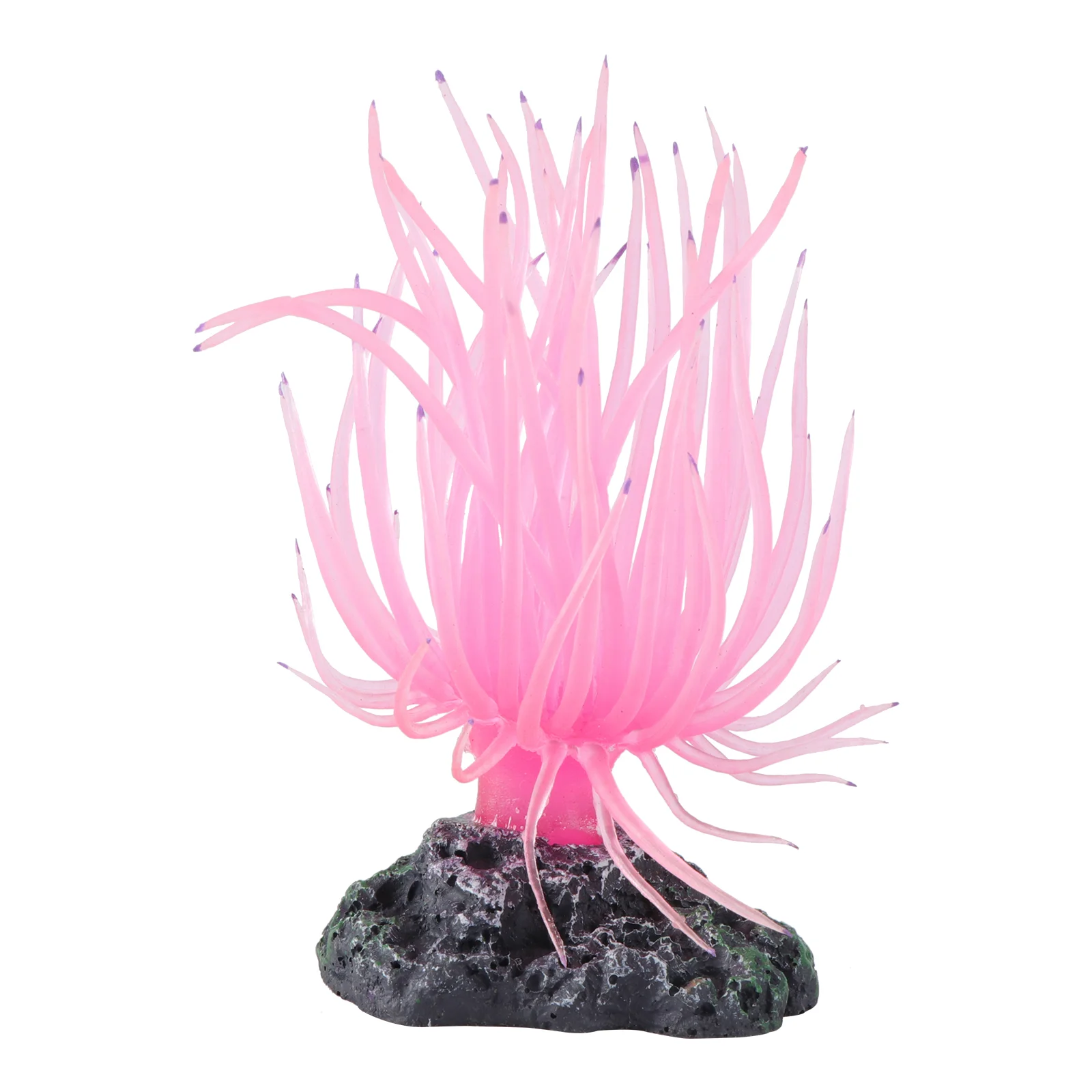 

Aquarium Coral Tank Artificial Silicone Decor Accessories Fake Landscape Sea Water Anemone Soft Decoration Reef Aquariums